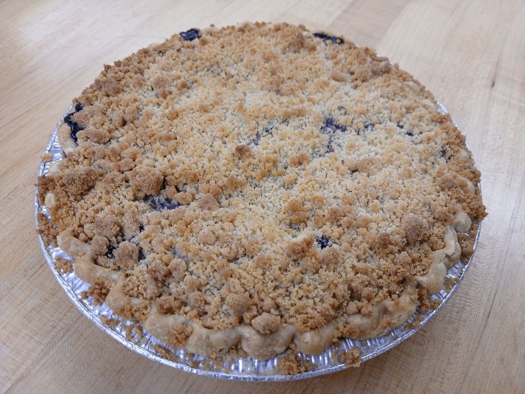 Blueberry Crumb Pie