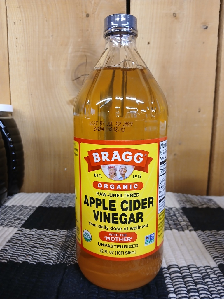 Braggs Apple Cider Vinegar (Quart)