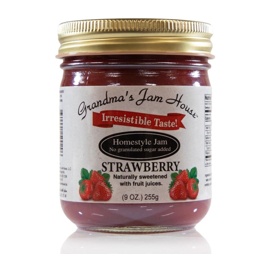 Low Sugar Strawberry Jam 9oz