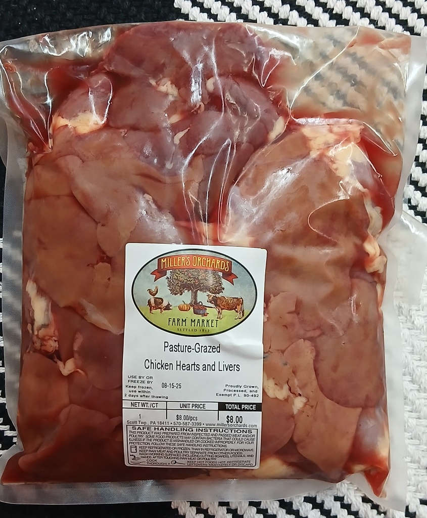 Chicken Hearts & Livers (2lb)
