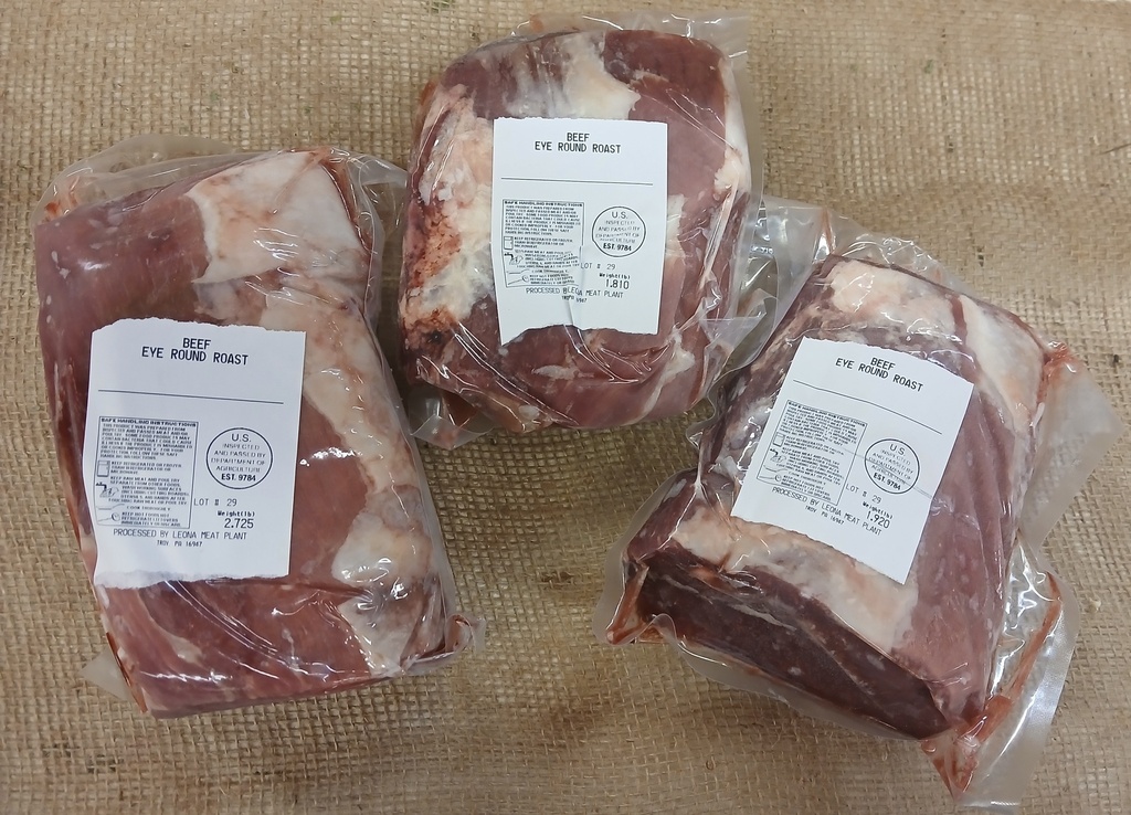 Beef Eye Round Roast (2.725lbs)