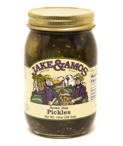 Jake & Amos 7 Day Pickles (19oz)