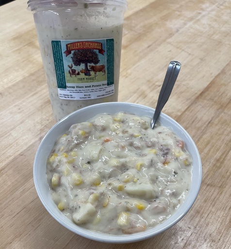 Cheesy Ham & Potato Soup