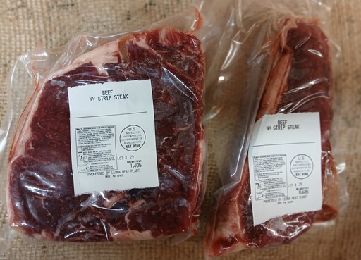 New York Strip Steak .59-.65lb