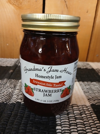 Grandma's Strawberry Jam (1 Pint)